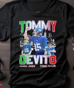 Tommy Devito player New York Giants football graphic shirt