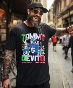 Tommy Devito player New York Giants football graphic shirt