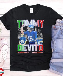 Tommy Devito player New York Giants football graphic shirt