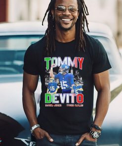 Tommy Devito player New York Giants football graphic shirt