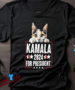 Turkish Van Cat Lovers Support Kamala Harris 2024 Shirt