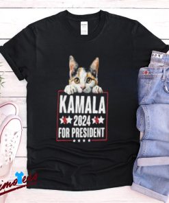 Turkish Van Cat Lovers Support Kamala Harris 2024 Shirt