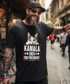 Turkish Van Cat Lovers Support Kamala Harris 2024 Shirt