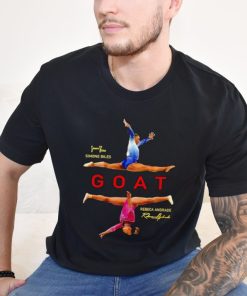 USA Gymnastics Simone Biles Rebeca Andrade The Goat signatures shirt