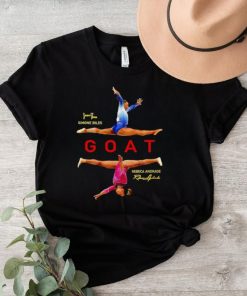 USA Gymnastics Simone Biles Rebeca Andrade The Goat signatures shirt