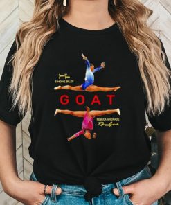 USA Gymnastics Simone Biles Rebeca Andrade The Goat signatures shirt