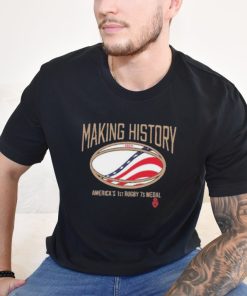 USRPA Making History America’s 1st Rugby 7s Medal Shirt