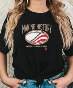 USRPA Making History America’s 1st Rugby 7s Medal Shirt