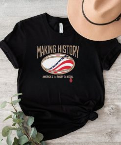 USRPA Making History America’s 1st Rugby 7s Medal Shirt