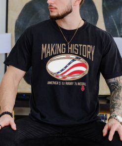 USRPA Making History America’s 1st Rugby 7s Medal Shirt