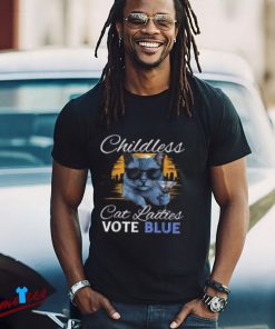 Vote Blue in 2024 Kamala Harris President Shirt, Cat Ladies for Kamala