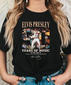 Elvis Presley On Tour Rien Years Of Music (1935 2025) Thank You For The Memories Shirt