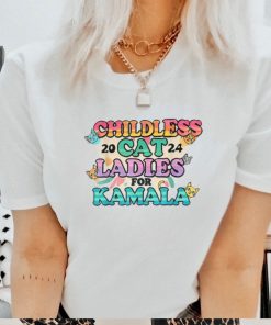 Childless Cat Lady For Kamala Vintage Shirt