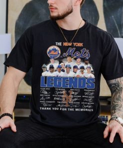 Official New York Mets The Collection Of Legends Thank You For The Memories Signatures 2024 Shirt