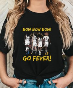 Official Bow Bow Bow Go Fever Indiana Fever Signatures Shirt