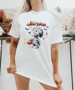 m44BOD2P Snoopy Mummy Happy Halloween 2024 ladies tee