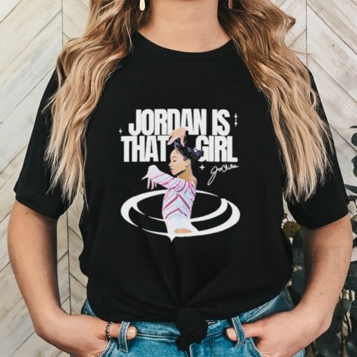 Official Jordan Is That Girl 2024 signature Painting t shirt