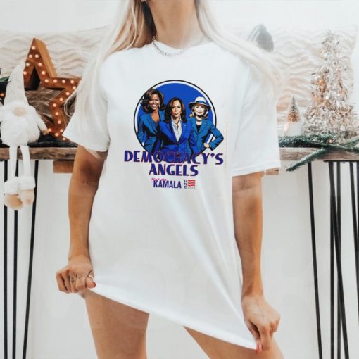 Michelle Obama Kamala Harris Hillary Clinton democracy’s angels DNC 2024 shirt