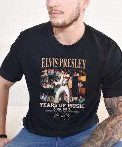 Elvis Presley On Tour Rien Years Of Music (1935 2025) Thank You For The Memories Shirt