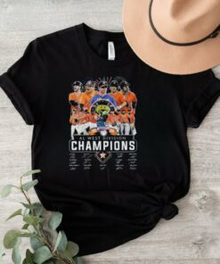 2024 AL West Division Champions Houston Astros Signatures shirt