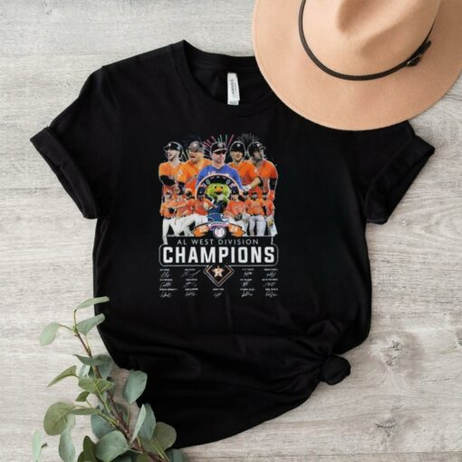 2024 AL West Division Champions Houston Astros Signatures shirt