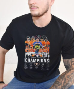 2024 AL West Division Champions Houston Astros Signatures shirt