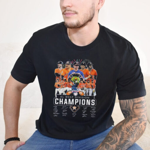 2024 AL West Division Champions Houston Astros Signatures shirt