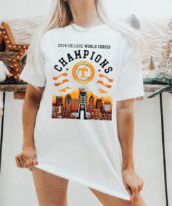 2024 College World Series Champions Tennessee Baseball T shirt