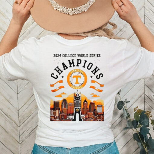 2024 College World Series Champions Tennessee Baseball T shirt