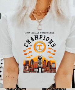 2024 College World Series Champions Tennessee Baseball T shirt