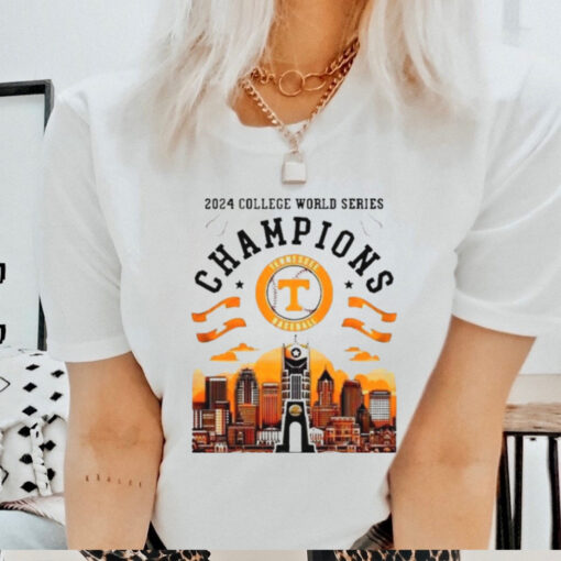 2024 College World Series Champions Tennessee Baseball T shirt