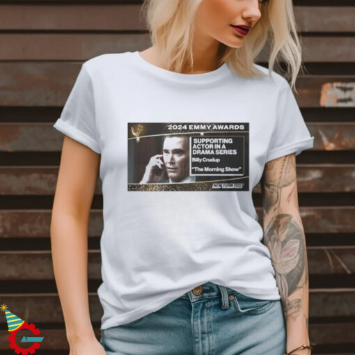 2024 Emmy Awards Billy Crudup wins Supporting Actor for The Morning Show Shirt