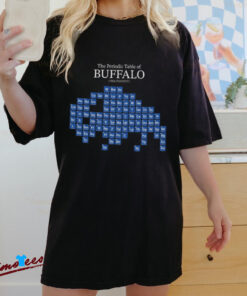 Periodic Table of Buffalo Unisex T Shirt