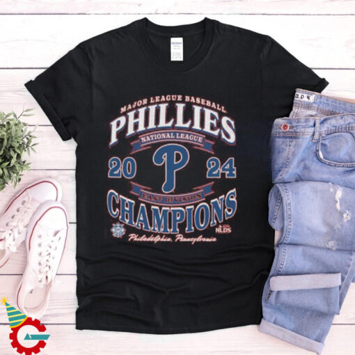 47 Philadelphia Phillies Red 2024 Division Champs Franklin Short Sleeve Fashion T Shirt