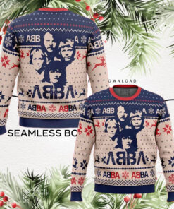 ABBA Ugly Christmas Sweater 2024 Unisex Sweater Xmas