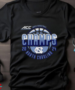 ACC Men’s Basketball Champions Season 2024 Blue North Carolina Tar Heels t shirt