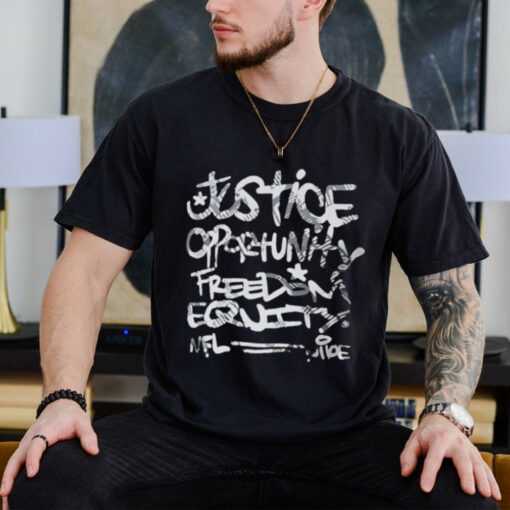 Official Justice Opportunity Equity Freedom Shirt