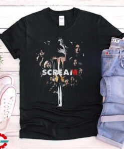 Amc Scream 6 Horror Art Shirt