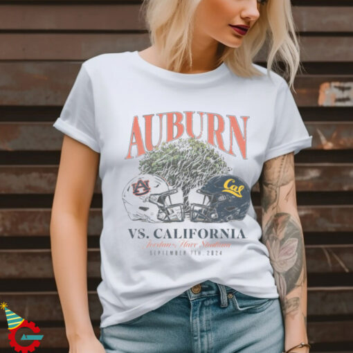 Auburn Tigers vs. California Golden Bears at Jordan Hare Stadium September 7th 2024 Mens T Shirt