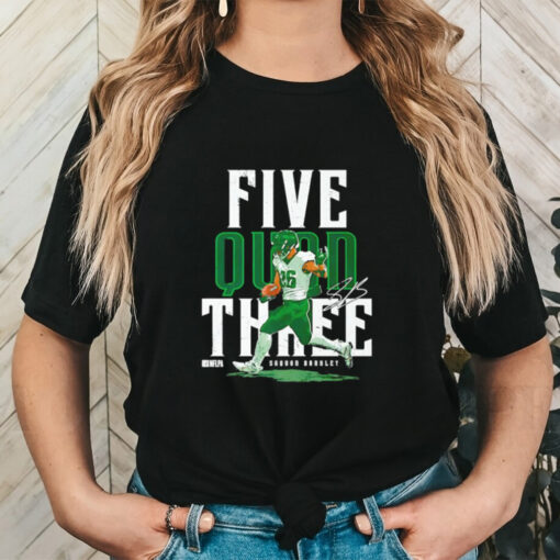 Awesome Saquon Barkley Philadelphia Eagles five quon three signature shirt