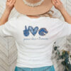 Official Peace Love Boise State Broncos Shirt