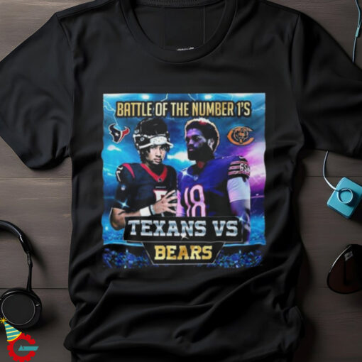 Battle Of The Number 1 s Texans vs Bears Shirt