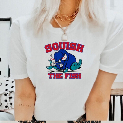 Buffalo Bills squish the fish Miami Dolphins shirt