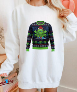 Call Of Christmas Cthulhu Anime Ugly Christmas Sweater