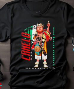 Canelo Álvarez boxing Viva Menicd Cabrones Undisputed Champion caricature shirt