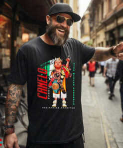 Canelo Álvarez boxing Viva Menicd Cabrones Undisputed Champion caricature shirt