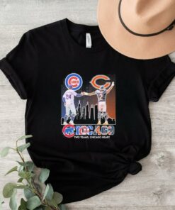 Chicago Sports Teams Cody Bellinger And Dj Moore Two Teams Chicago Heart shirt