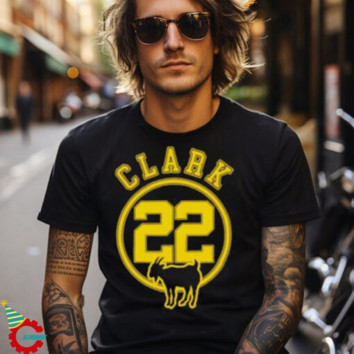 Clark 22 GOAT Iowa Hawkeyes Basketball shirt