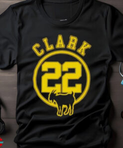 Clark 22 GOAT Iowa Hawkeyes Basketball shirt