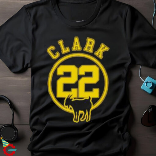 Clark 22 GOAT Iowa Hawkeyes Basketball shirt